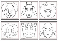 Farm Animal Masks