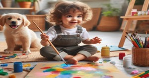 Painting With Toddlers and Preschoolers