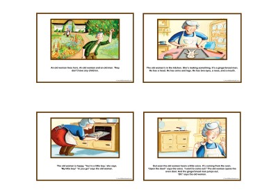 The Gingerbread Man Story Posters