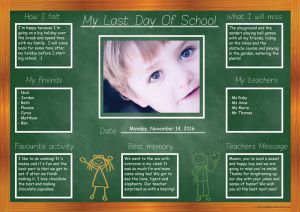 Last Day of School Farewell Template