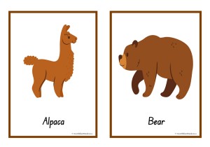 Animals Alphabet Posters