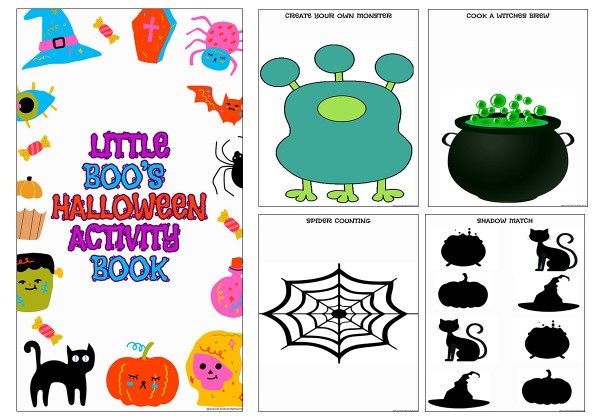 Little Boo&#039;s Halloween Activity Book