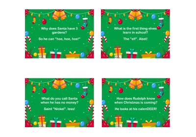 Christmas Joke Cards