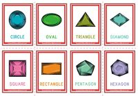 Shapes Flashcards - Gems