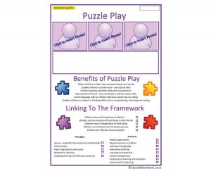 Interest Area - Puzzle Play