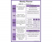 Weekly Planner