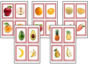 Fruit Inside and Out Flashcards