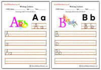Writing Alphabet - Elegant Theme
