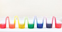 Rainbow Walking On Water