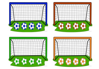 Soccer Ball Colour Match