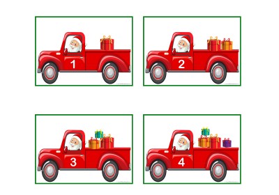 Santa&#039;s Truck Gift Counting