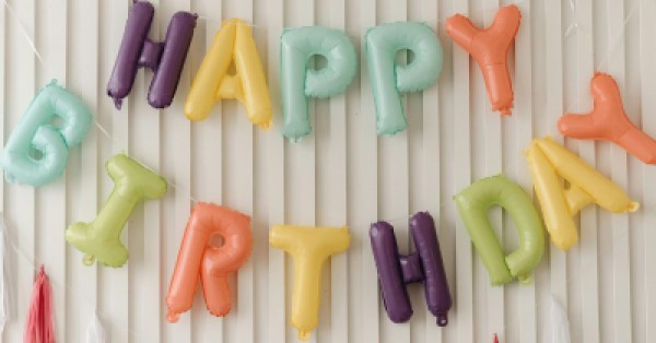 Birthday Wall Displays Photo Ideas