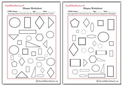 Find and Colour the Shape