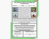 EYLF Outcome 4 Observation Version 2.0