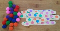 Pom Pom Colour Match Busy Bag