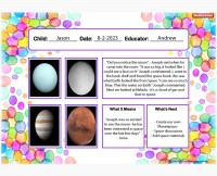 Rainbow Bubbles Learning Story