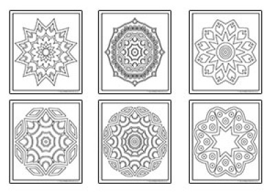 Rangoli Colouring Pages