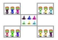 Alphabet Witches Match