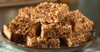 Healthy Nutella Crispy Treats