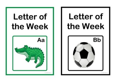 Free Letter Of The Week Printables