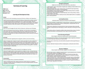 Summary Of Learning