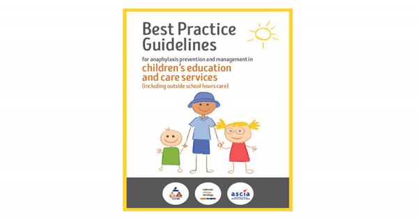 New Best Practice Guidelines For Anaphylaxis Prevention And Management In Early Childhood Settings