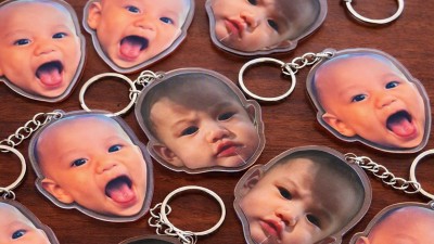 Father&rsquo;s Day Baby Key Ring