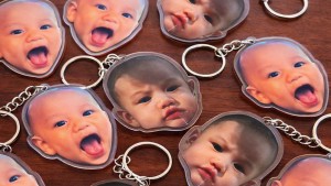 Father&rsquo;s Day Baby Key Ring