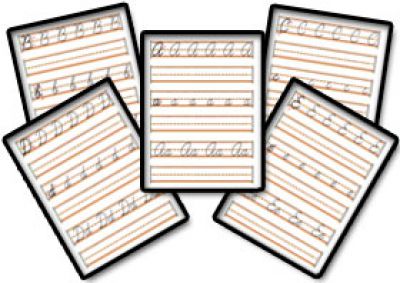 Cursive Writing Worksheets Now Available