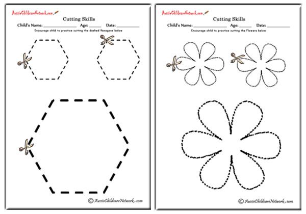 Printable Shapes Cut Out