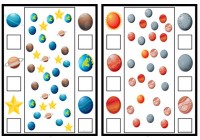 I Spy Space Counting Cards