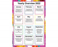 2022 Yearly Calendar