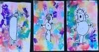 Rainbow Self Portraits