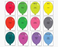 Balloon Birthday Posters