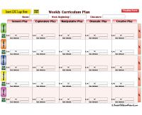Play Based Weekly Program